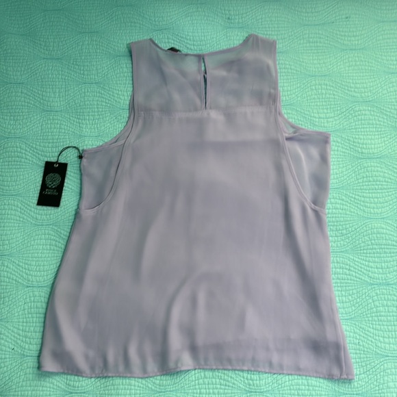 Vince camuto purple sheer panel top - Picture 7 of 13